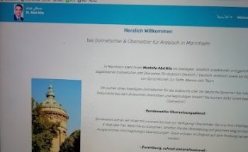 Abd Alla Übersetzungsbüro Mannheim Arab., Engl., Franz., Kurdi., Span., Somali, Farsi, Urdu, Alban., usw.- مترجم معتمد